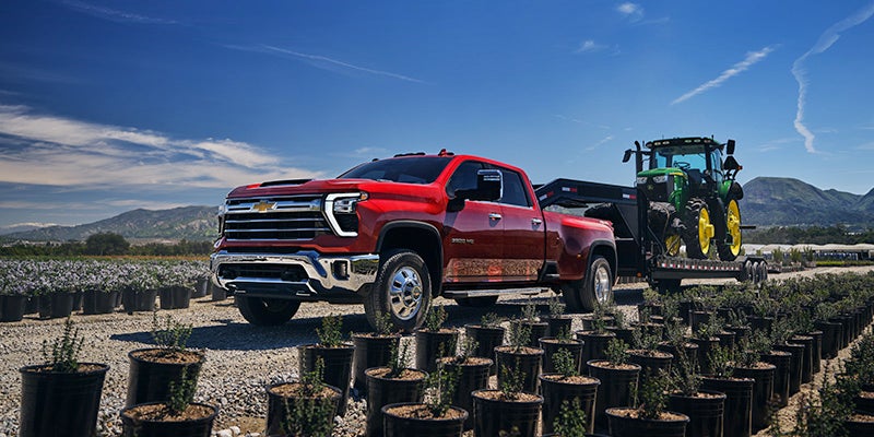 The towing performance of the 2025 Chevrolet Silverado 2500 in Eureka, L