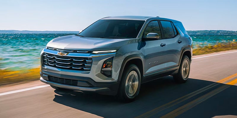 2026 Chevrolet Equinox trim level lineup in Eureka, IL featuring LT, RS, and ACTIV trims with options like all-terrain tires and stylish accents tailored for both city streets and rural highways.