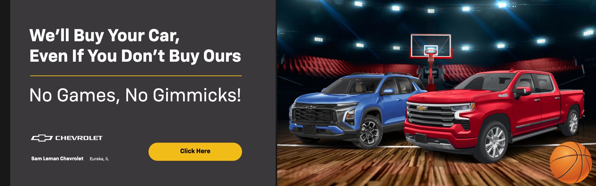 We'll Buy Your Car, Even If You Don't Buy Ours