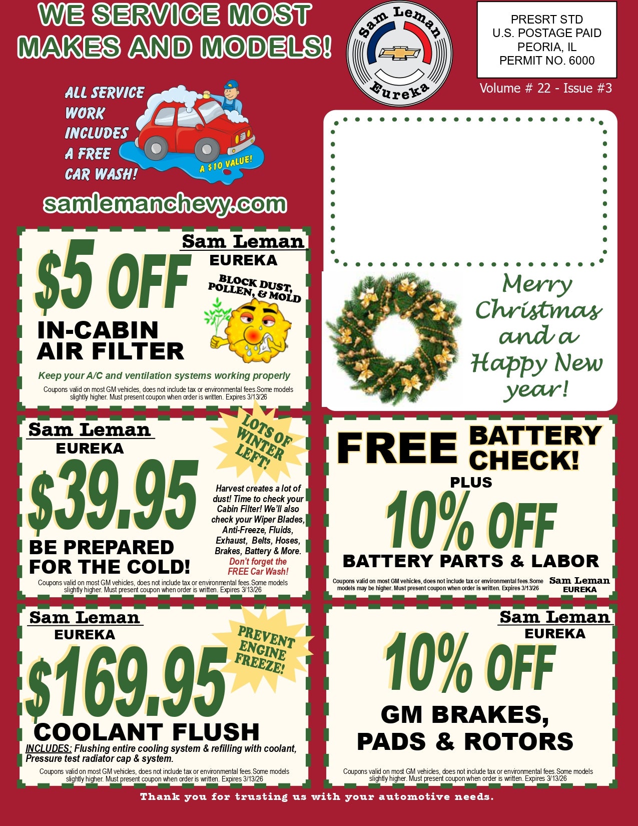 newsletter we service most makes